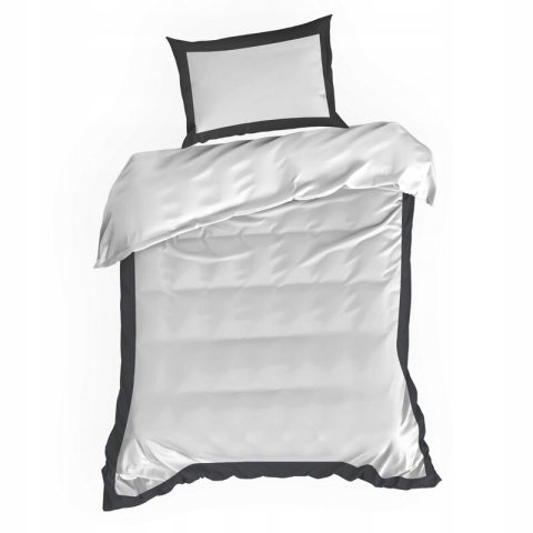 KOMPLET POŚCIELI POS/LAURA/B+CZAR 220X200 70X80/X2