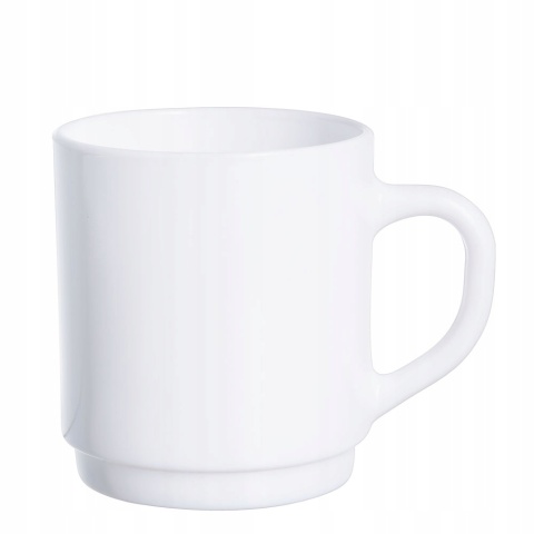 LU-P9351-KUBEK EMP.25CL BIAŁY HART.