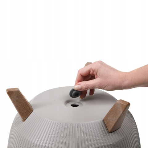 Misa ROMA ECO wood 330 jumper - szary