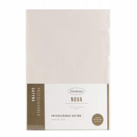 PRZEŚCIERADŁO 220X210 CM PRZE/1/NOVA/BEŻ 220X210 BIS