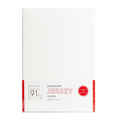 PRZEŚCIERADŁO JERSEY Z GUMKĄ D91/PRZE/JER/K 220X200+30CM 125