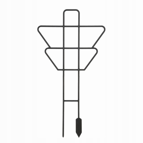 Podpórki do roślin geometryczne - czarny LA622-04