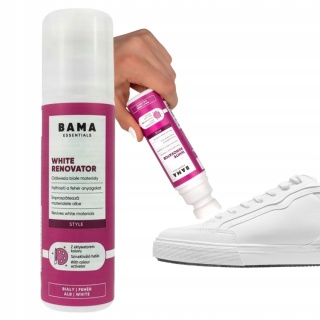 WHITE RENOVATOR 75ml BAMA Odświeża białe materiały