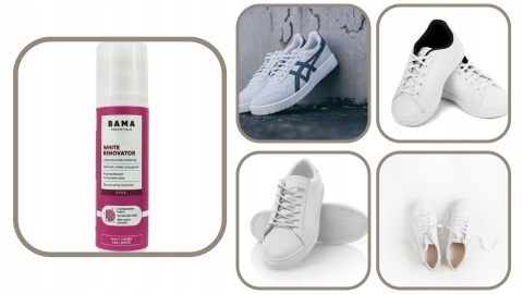 WHITE RENOVATOR 75ml BAMA Odświeża białe materiały