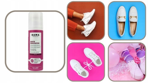 WHITE RENOVATOR 75ml BAMA Odświeża białe materiały