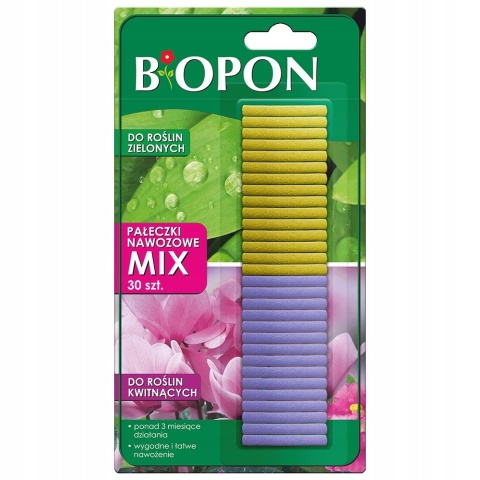 BIOPON Pałeczki Nawozowe 30 szt. BIOPON Pałeczki Nawozowe 30 szt.