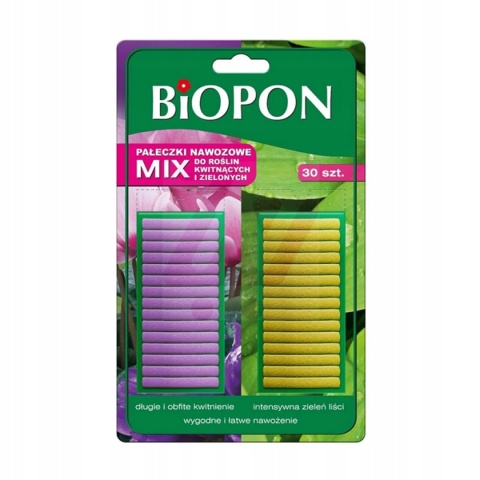 BIOPON Pałeczki Nawozowe 30 szt. BIOPON Pałeczki Nawozowe 30 szt.