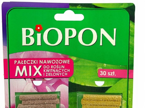 BIOPON Pałeczki Nawozowe 30 szt. BIOPON Pałeczki Nawozowe 30 szt.