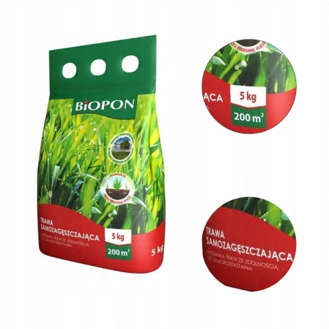 BIOPON TRAWA SAMOZAGĘSZCZAJĄCA 1KG - MIESZANKA KWALIFIKOWANA BIOPON TRAWA SAMOZAGĘSZCZAJĄCA 1KG - MIESZANKA KWALIFIKOWANA