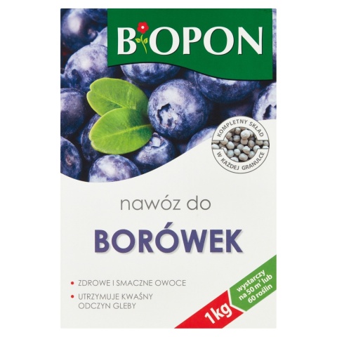 BIOPON nawóz do borówek 1kg BIOPON nawóz do borówek 1kg