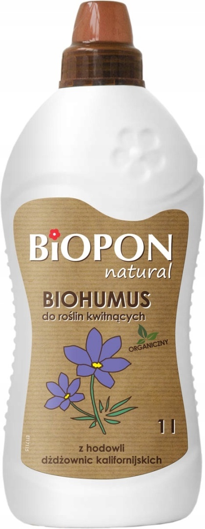 BOPON NATURAL - NAWÓZ TYPU BIOHUMUS DO ROŚLIN KWITNĄCYCH PŁYN 1L BOPON NATURAL - NAWÓZ TYPU BIOHUMUS DO ROŚLIN KWITNĄCYCH PŁYN 1L