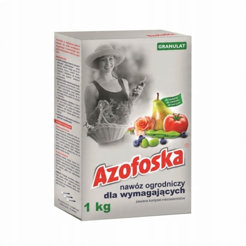 NAWÓZ AZOFOSKA GRANUL. 1kg KARTON (12) NAWÓZ AZOFOSKA GRANUL. 1kg KARTON (12)