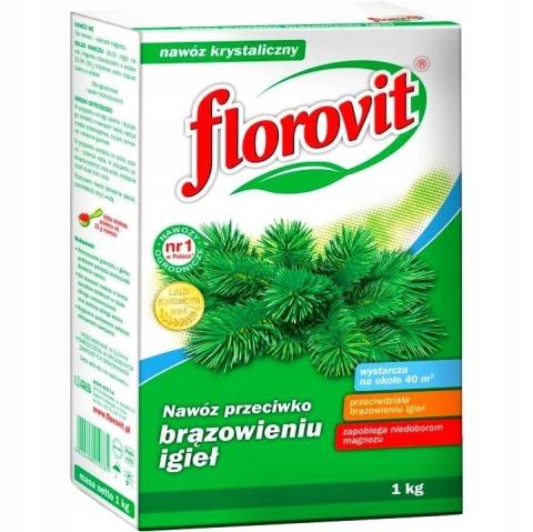 NAWÓZ FLOROVIT DO IGLAKÓW 1kg P/BRĄZ. KARTON (12) NAWÓZ FLOROVIT DO IGLAKÓW 1kg P/BRĄZ. KARTON (12)