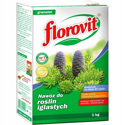 NAWÓZ FLOROVIT DO IGLAKÓW 1kg P/BRĄZ. KARTON (12) NAWÓZ FLOROVIT DO IGLAKÓW 1kg P/BRĄZ. KARTON (12)