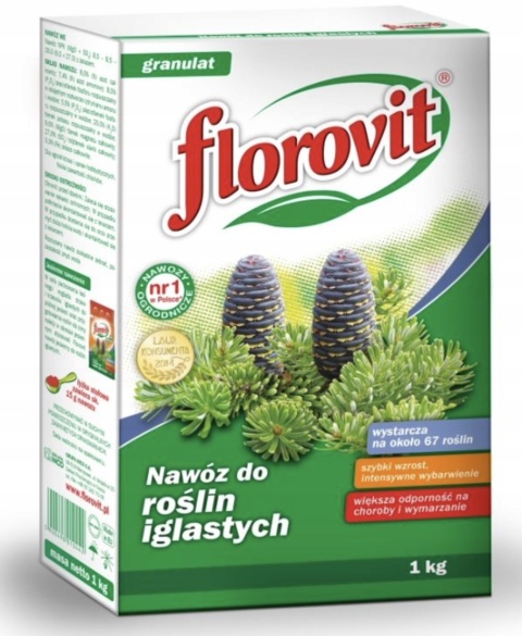 NAWÓZ FLOROVIT DO IGLAKÓW 1kg P/BRĄZ. KARTON (12) NAWÓZ FLOROVIT DO IGLAKÓW 1kg P/BRĄZ. KARTON (12)