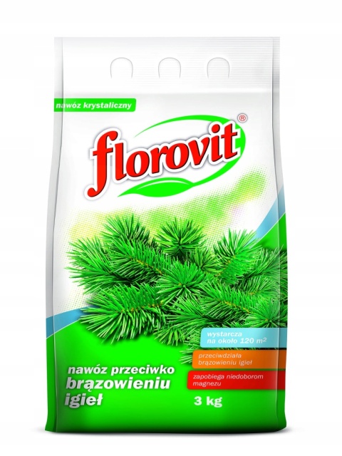 NAWÓZ FLOROVIT DO IGLAKÓW 3kg P/BRĄZ. WOREK (5) NAWÓZ FLOROVIT DO IGLAKÓW 3kg P/BRĄZ. WOREK (5)