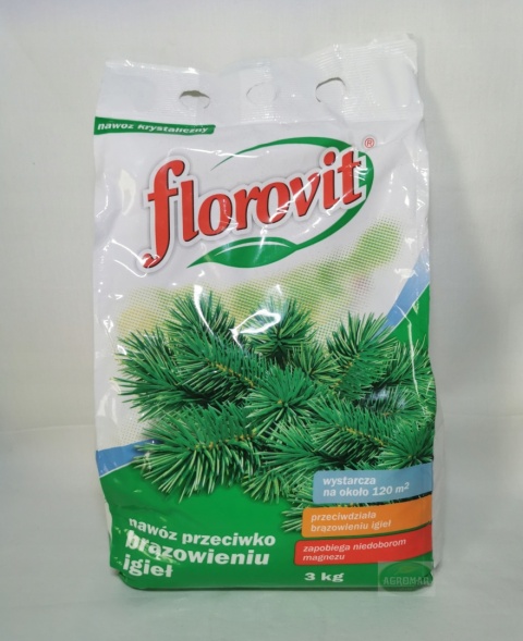 NAWÓZ FLOROVIT DO IGLAKÓW 3kg P/BRĄZ. WOREK (5) NAWÓZ FLOROVIT DO IGLAKÓW 3kg P/BRĄZ. WOREK (5)