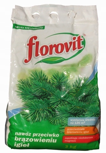 NAWÓZ FLOROVIT DO IGLAKÓW 3kg P/BRĄZ. WOREK (5) NAWÓZ FLOROVIT DO IGLAKÓW 3kg P/BRĄZ. WOREK (5)
