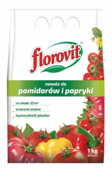 NAWÓZ FLOROVIT DO POMIDORÓW, PAPRYKI 1kg KARTON (12) NAWÓZ FLOROVIT DO POMIDORÓW, PAPRYKI 1kg KARTON (12)