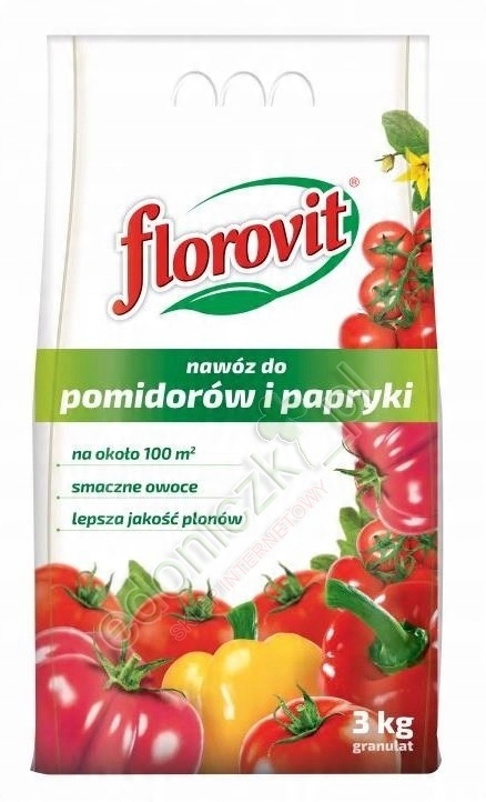 NAWÓZ FLOROVIT DO POMIDORÓW, PAPRYKI 1kg KARTON (12) NAWÓZ FLOROVIT DO POMIDORÓW, PAPRYKI 1kg KARTON (12)