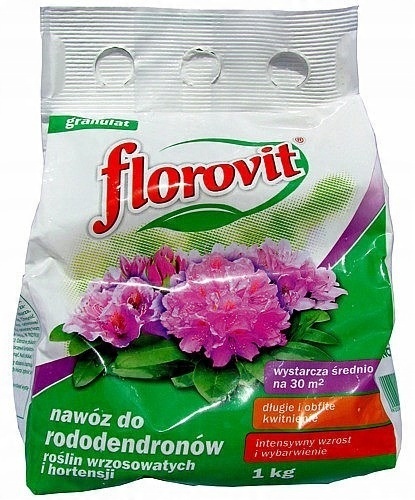 NAWÓZ FLOROVIT DO RODODENDRONÓW 1kg KARTON (12) NAWÓZ FLOROVIT DO RODODENDRONÓW 1kg KARTON (12)