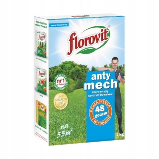 NAWÓZ FLOROVIT DO TRAW 1kg ANTY MECH KARTON (12)