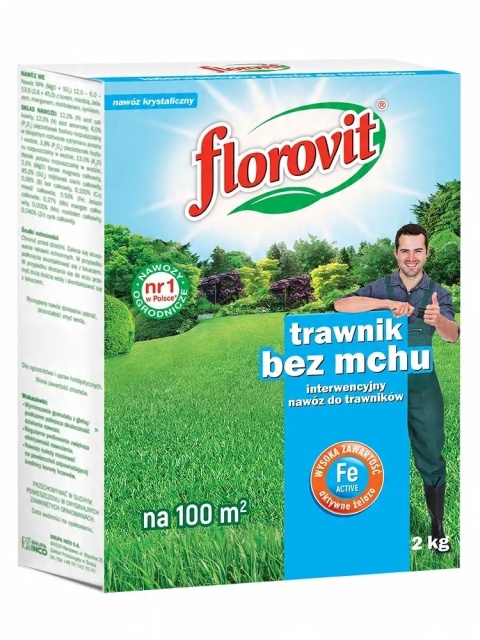 NAWÓZ FLOROVIT DO TRAW 2kg ANTY MECH KARTON (36) NAWÓZ FLOROVIT DO TRAW 2kg ANTY MECH KARTON (36)