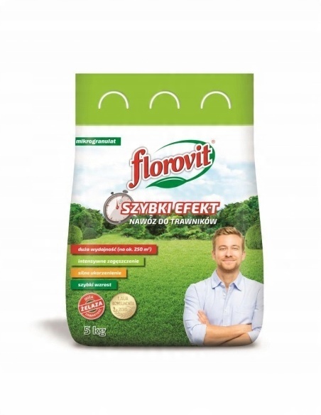 NAWÓZ FLOROVIT DO TRAW SZYBKI EFEKT 1kg KARTON (12) NAWÓZ FLOROVIT DO TRAW SZYBKI EFEKT 1kg KARTON (12)
