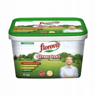 NAWÓZ FLOROVIT DO TRAW SZYBKI EFEKT 4KG WIADERKO