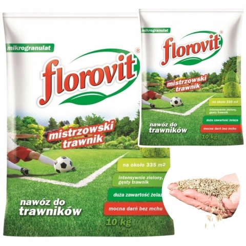 NAWÓZ FLOROVIT DO TRAW Z MCHEM 10kg (80)