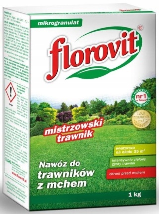 NAWÓZ FLOROVIT DO TRAW Z MCHEM 1kg KARTON (12)