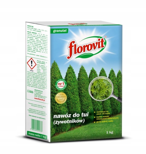 NAWÓZ FLOROVIT DO TUI 1kg -ŻYWOTNIKÓW KARTON (12) NAWÓZ FLOROVIT DO TUI 1kg -ŻYWOTNIKÓW KARTON (12)
