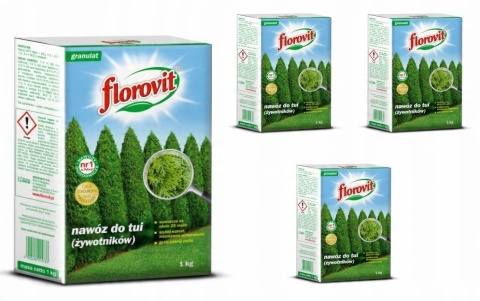 NAWÓZ FLOROVIT DO TUI 1kg -ŻYWOTNIKÓW KARTON (12) NAWÓZ FLOROVIT DO TUI 1kg -ŻYWOTNIKÓW KARTON (12)