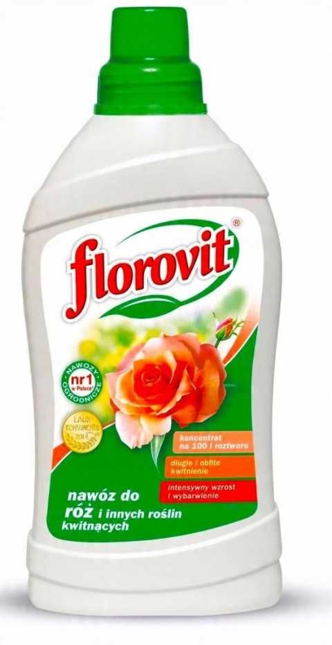 NAWÓZ FLOROVIT PŁ.DO RÓŻ 1l PŁYN (12) NAWÓZ FLOROVIT PŁ.DO RÓŻ 1l PŁYN (12)