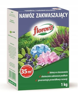 NAWÓZ FLOROVIT ZAKWASZAJĄCY 1kg KARTON (12)