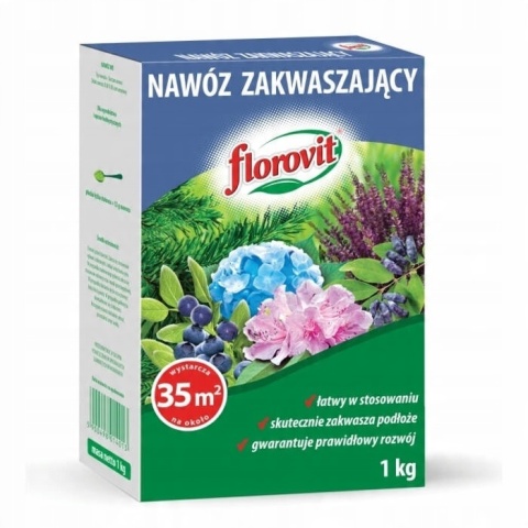 NAWÓZ FLOROVIT ZAKWASZAJĄCY 1kg KARTON (12) NAWÓZ FLOROVIT ZAKWASZAJĄCY 1kg KARTON (12)