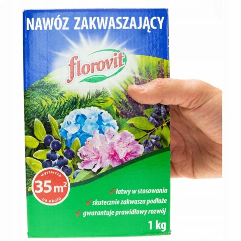 NAWÓZ FLOROVIT ZAKWASZAJĄCY 1kg KARTON (12) NAWÓZ FLOROVIT ZAKWASZAJĄCY 1kg KARTON (12)