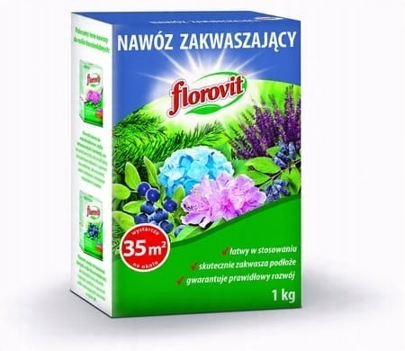 NAWÓZ FLOROVIT ZAKWASZAJĄCY 1kg KARTON (12) NAWÓZ FLOROVIT ZAKWASZAJĄCY 1kg KARTON (12)