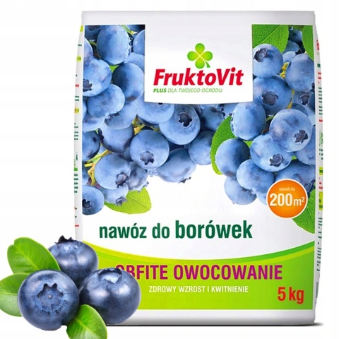 NAWÓZ FRUKTOVIT DO BORÓWEK 5kg (170)*