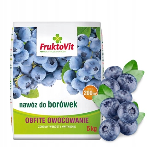 NAWÓZ FRUKTOVIT DO BORÓWEK 5kg (170)*