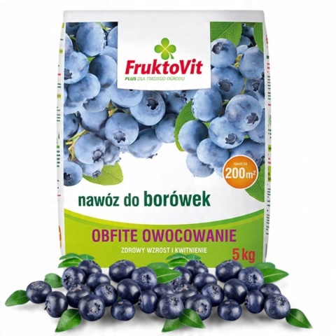 NAWÓZ FRUKTOVIT DO BORÓWEK 5kg (170)*