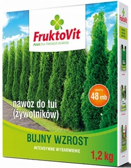 NAWÓZ FRUKTOVIT DO TUI 1,2kg KARTON (4)* NAWÓZ FRUKTOVIT DO TUI 1,2kg KARTON (4)*