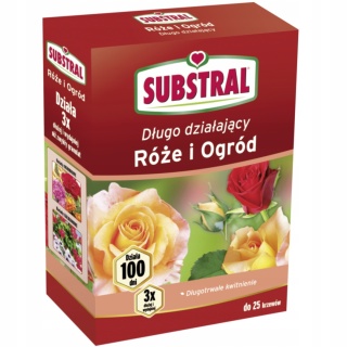 NAWÓZ SUBSTRAL DO RÓŻ I KWIATÓW 1KG 100 DNI