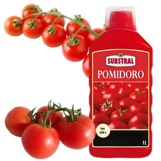 NAWÓZ SUBSTRAL W PŁYNIE - POMIDORÓW 1L CZERWONA BUTELKA
