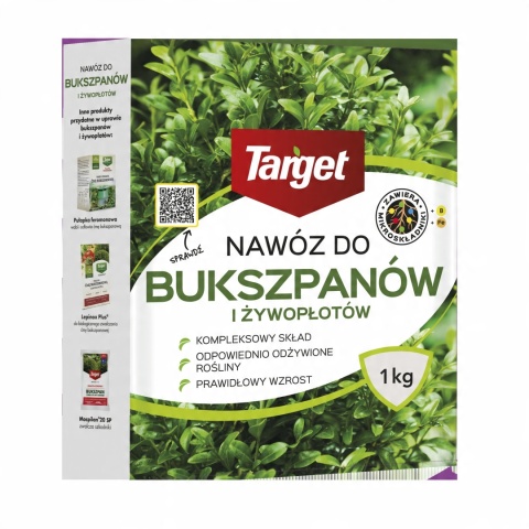 NAWÓZ "TARGET" DO BUKSZPANÓW 1kg ŻYWOPŁOTÓW (7)