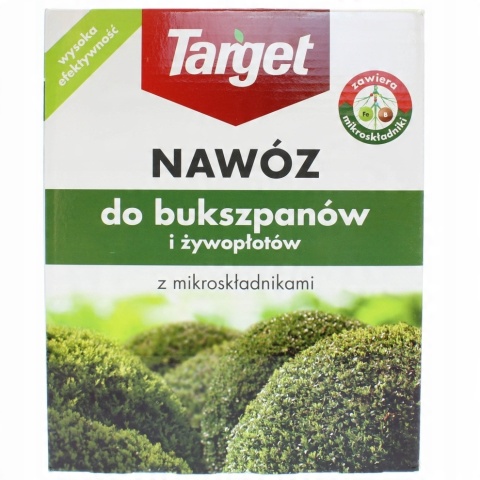 NAWÓZ "TARGET" DO BUKSZPANÓW 1kg ŻYWOPŁOTÓW (7)
