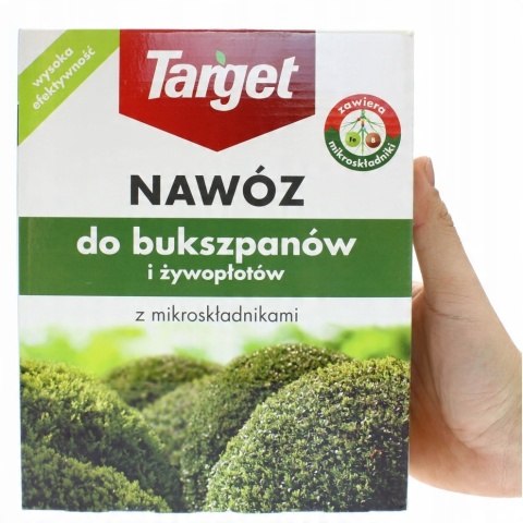 NAWÓZ "TARGET" DO BUKSZPANÓW 1kg ŻYWOPŁOTÓW (7)
