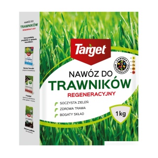 NAWÓZ "TARGET" DO TRAWNIKÓW 1kg REGENERACYJNY