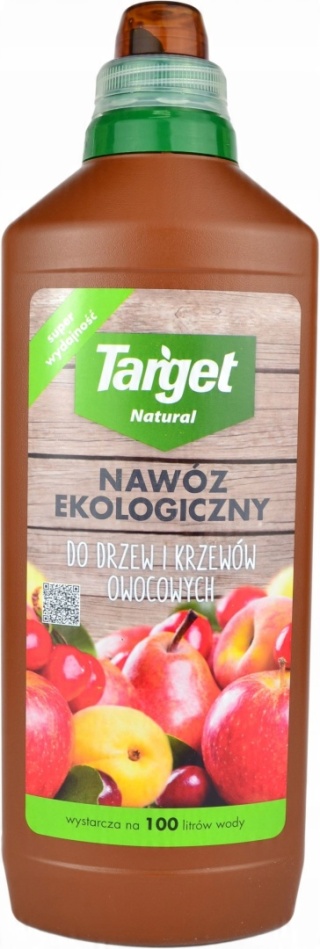NAWÓZ "TARGET" EKO DO DRZEW PŁYN 1l KRZEWÓW OWOCOWYCH (12)