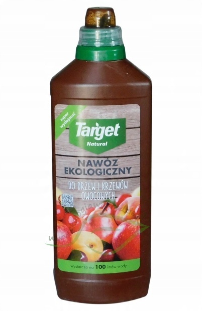 NAWÓZ "TARGET" EKO DO DRZEW PŁYN 1l KRZEWÓW OWOCOWYCH (12) NAWÓZ "TARGET" EKO DO DRZEW PŁYN 1l KRZEWÓW OWOCOWYCH (12)